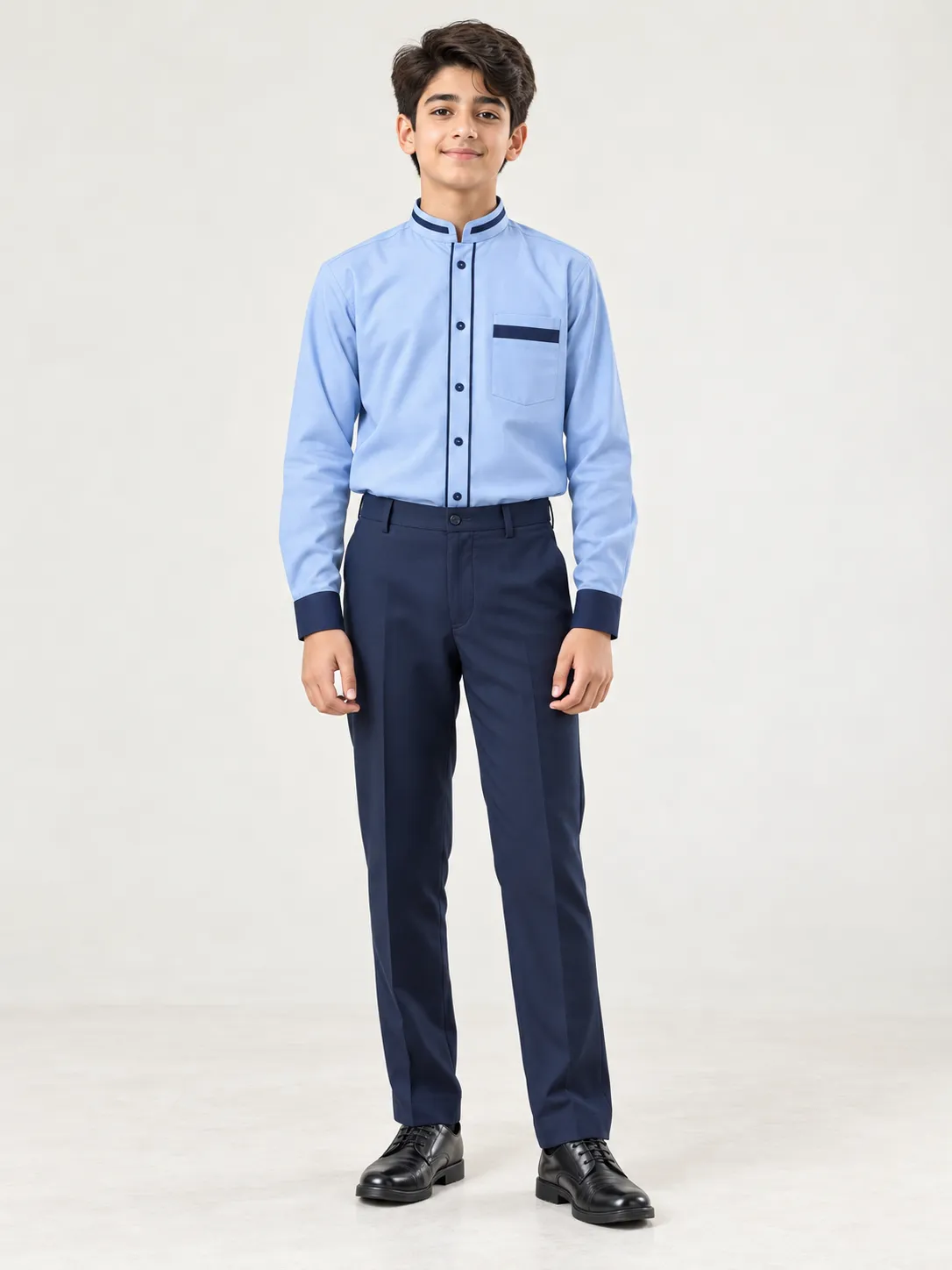 SRM Welkin Boys’ Uniform | Sky Blue & Navy